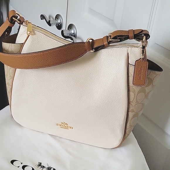 Coach Rori Shoulderbag Chalk Multi - Picture 5 of 7